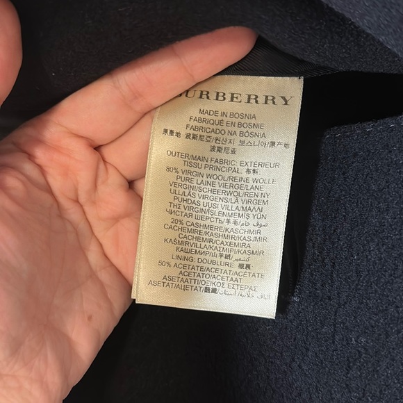 Burberry Wool & Cashmere coat - Picture 6 of 6